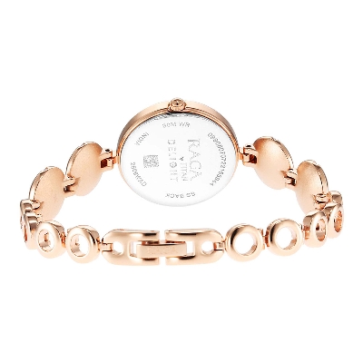 Picture of Raga Delight Silver Dial Metals Strap Watch