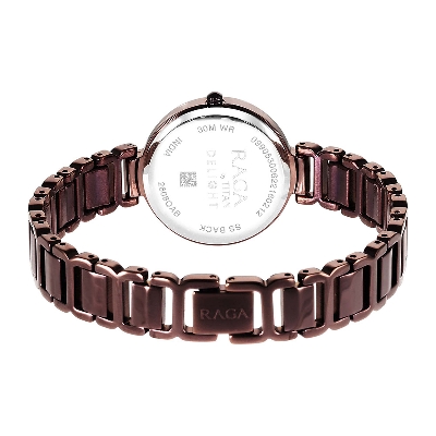 Picture of Raga Delight Brown Dial Metals Strap Watch