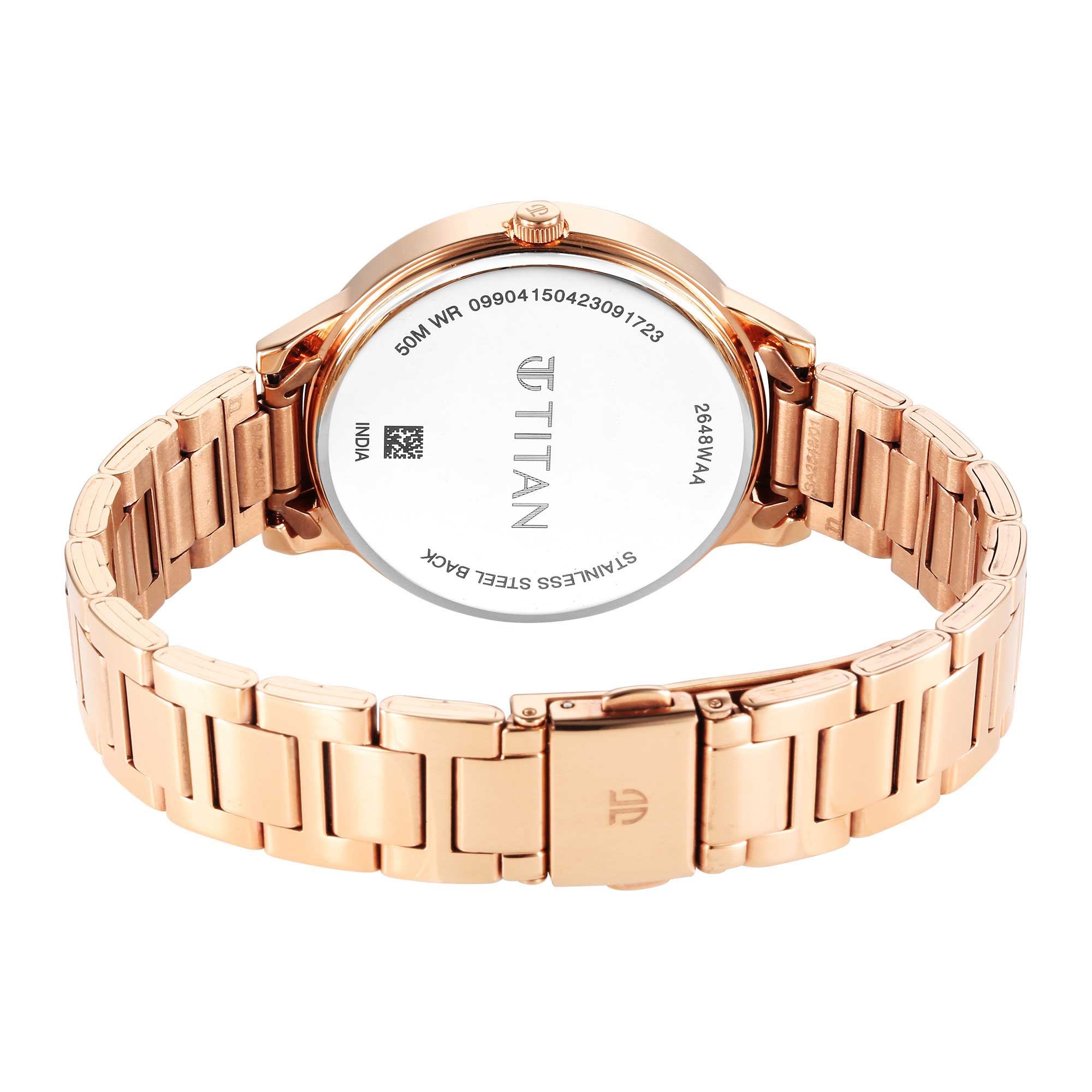 Picture of Titan Quartz Analog Black Dial Watch for Women