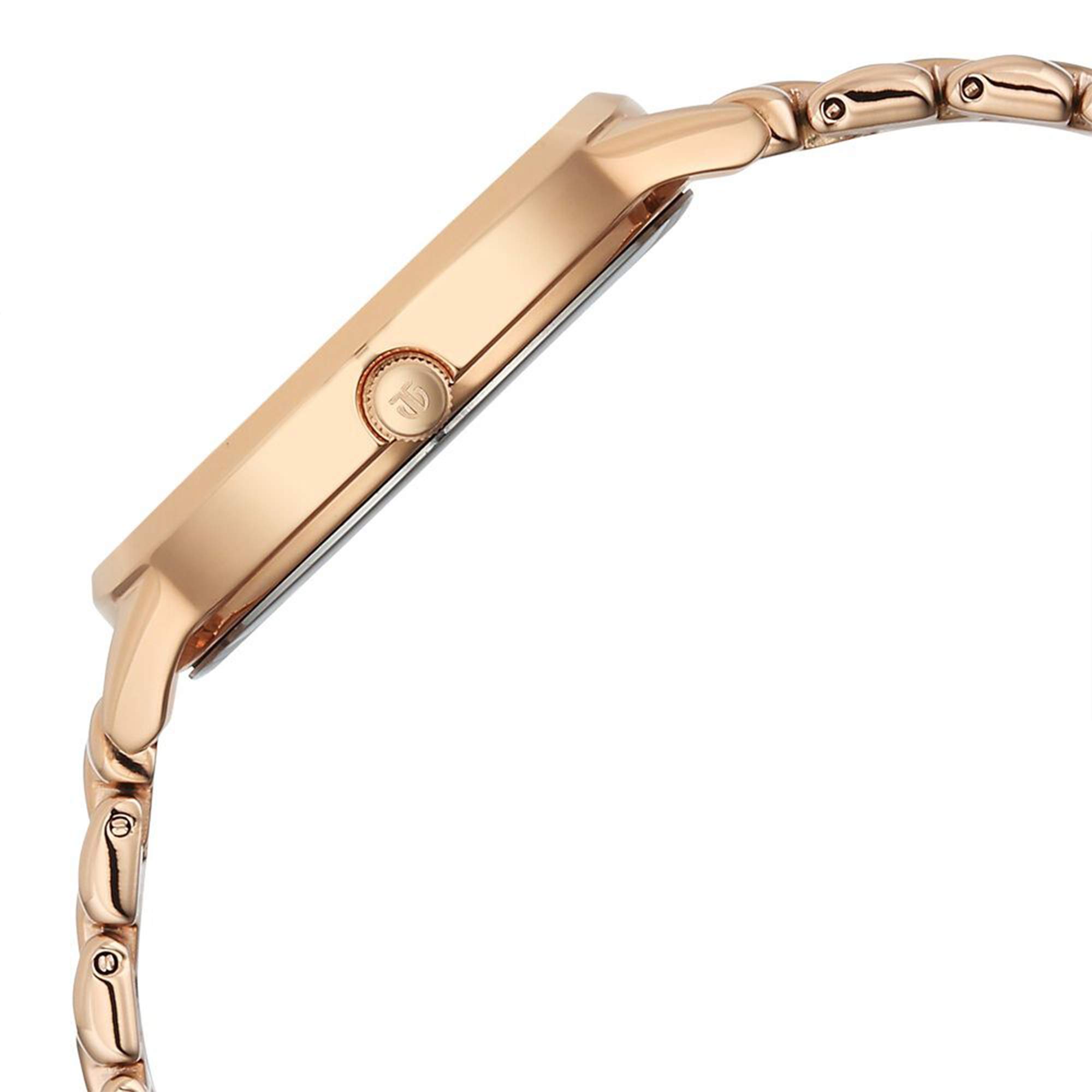 Picture of Titan Neo Quartz Analog Grey Dial Rose Gold Metal Strap Watch For Women