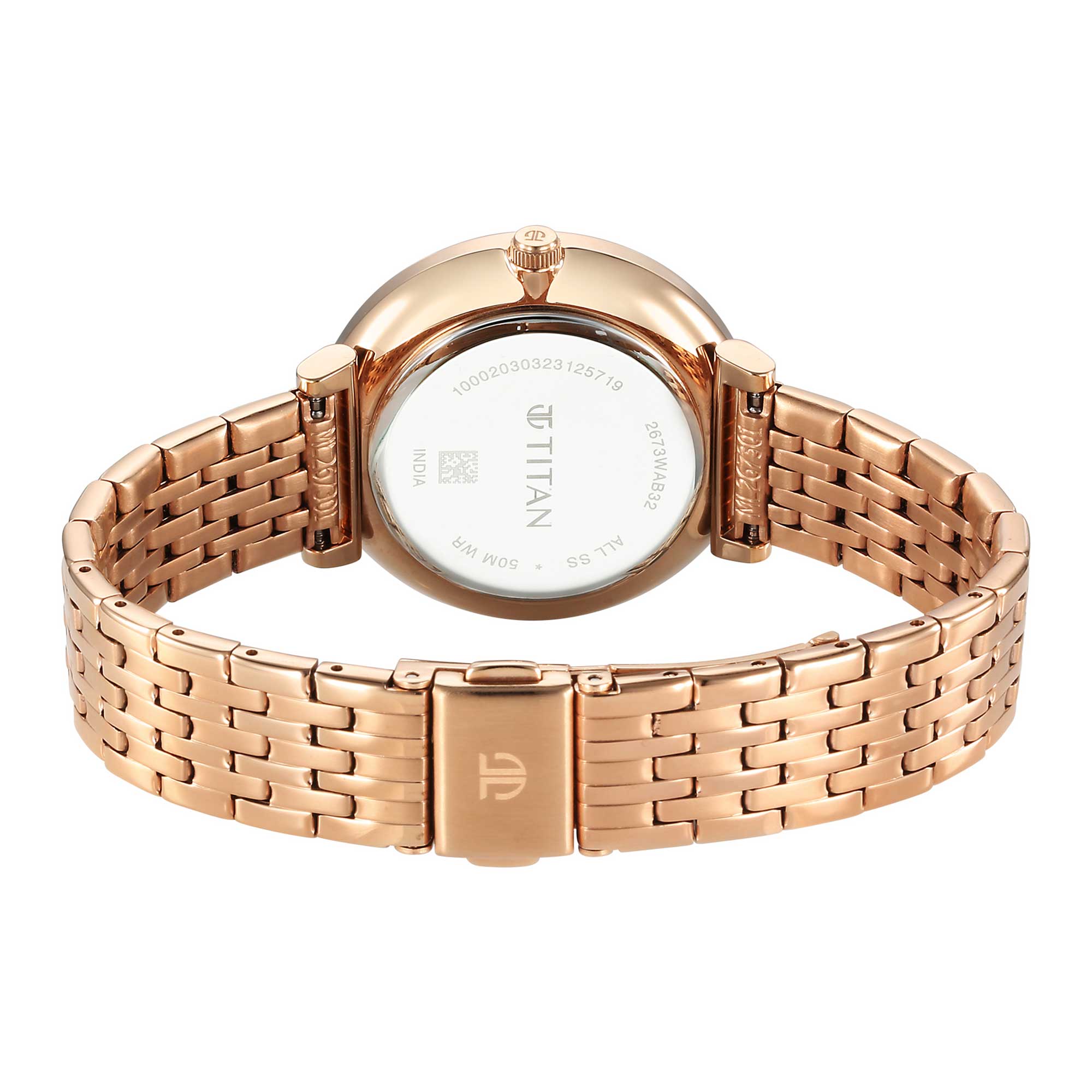 Picture of Titan Marhaba Silverwhite Dial Women Watch 