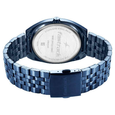Picture of Fastrack Snob X Blue Dial Metal Strap Watch for Guys