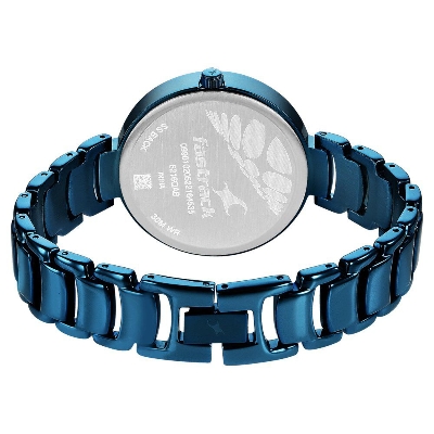 Picture of Fastrack Style Up Quartz Analog Blue Dial Metal Strap Watch for Girls