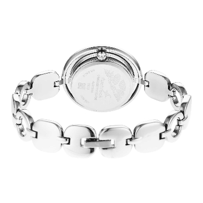 Picture of Glitch Silver Dial Silver Brass Strap Watch