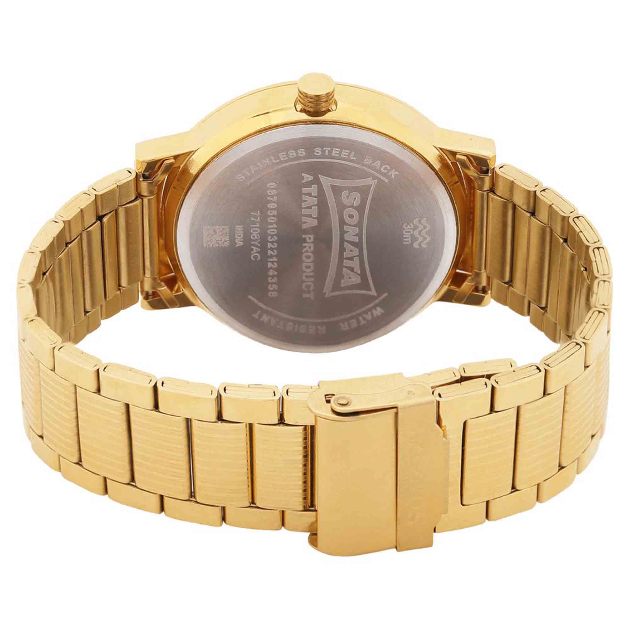 Picture of Utsav White Dial Stainless Steel Strap Watch