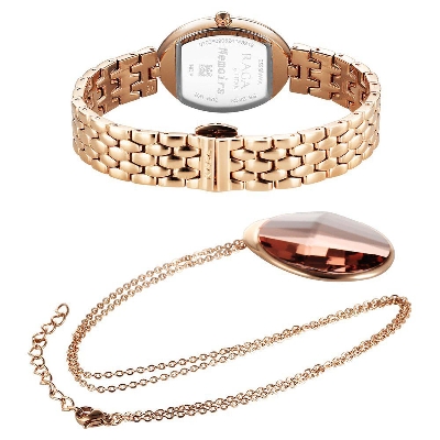 Picture of Titan Raga Memoirs Quartz Analog Mother Of Pearl Dial With Rose Gold Metal Strap Watch For Women