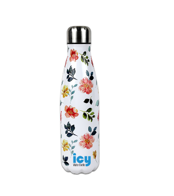 Buy SS Cola Water Bottle 450 ML(Flower Print) at Best Price in Bangladesh	