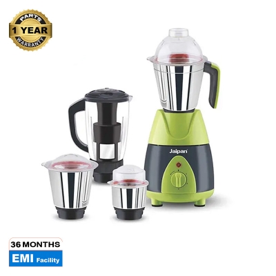 Picture of Jaipan Fruttica 1000W Mixer Grinder with Juicer  4 in 1 SS Jars  