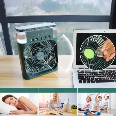 Picture of 🌟 Rechargeable Air Cooler for Personal Cooling | MNK SHOP (Blue)