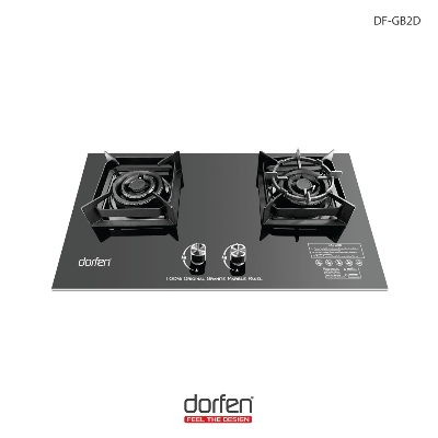 Picture of DORFEN Marble Gas Stove with 2-Burners - 30x17