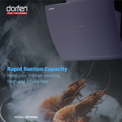 Picture of DORFEN Smart Chimney Style Kitchen Hood 36" - 36