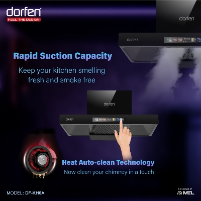 Picture of DORFEN Smart T-Shape Smart Kitchen Hood 30" - 30