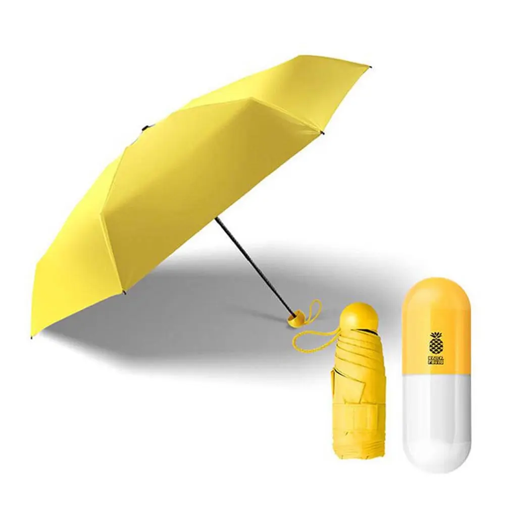 Picture of Capsule Umbrella – Stylish with Multiple Colors | MNK SHOP (Pink)