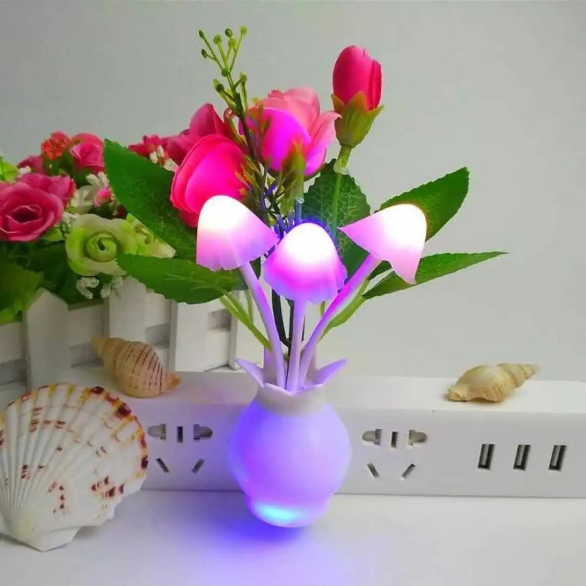 Picture of Multicolor Mushroom Light for Home | MNK SHOP (Multicolor)