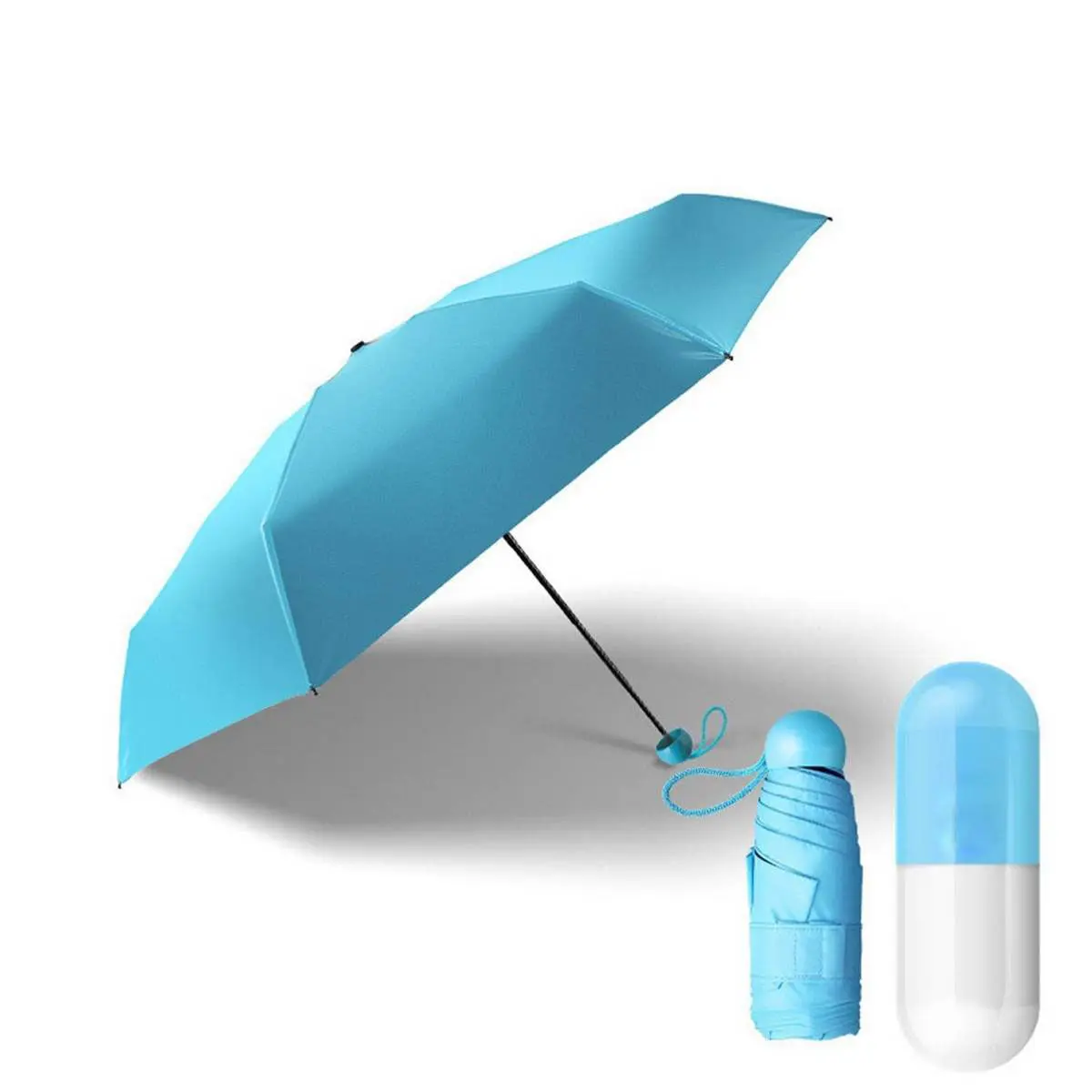 Picture of Capsule Umbrella – Lightweight and Compact | MNK SHOP (Pink)