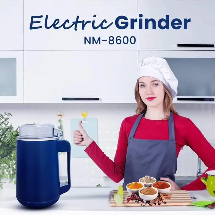 Picture of Compact Electric Spice Crusher – Ideal for Home Use (Blue)