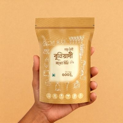 Picture of Buniyadi Akher Chini- (Hand Made) 500gm