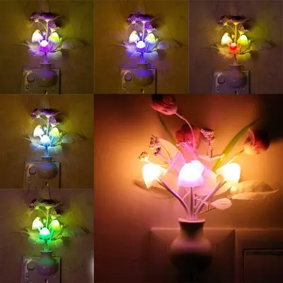 Picture of Portable LED Flower Sensor Light | MNK SHOP (Red)
