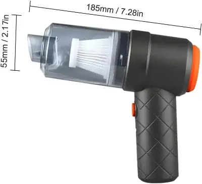 Picture of Mini Cordless Cleaner for Sofas & Seats | MNK SHOP (Black)