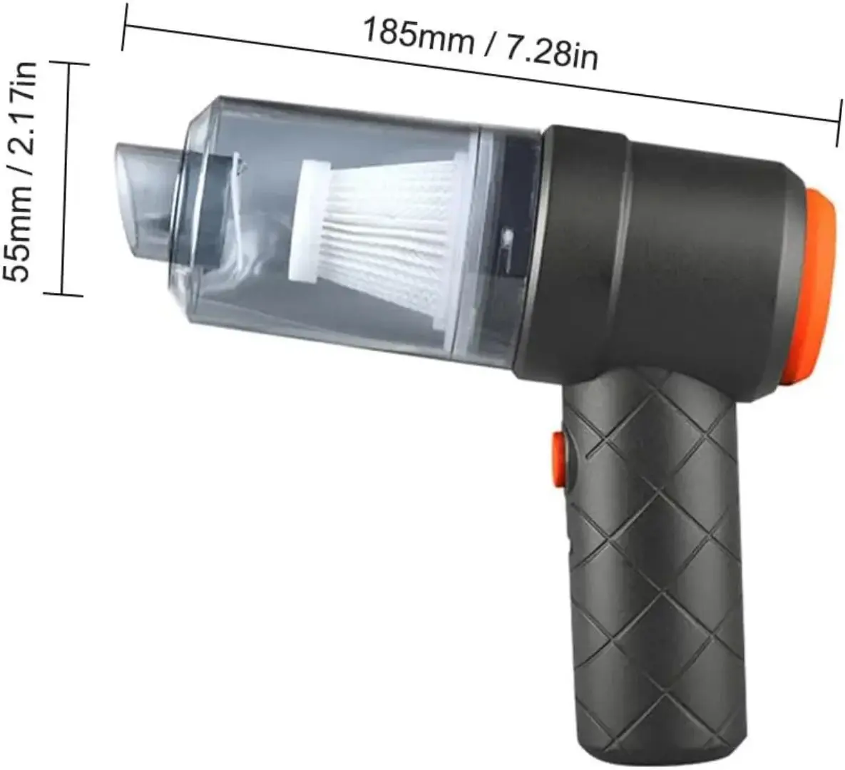 Picture of USB Charging Vacuum Cleaner – Lightweight | MNK SHOP (Black)