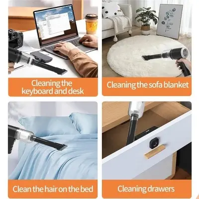 Picture of Cordless Cleaner for Kitchen Corners | MNK SHOP (Black)