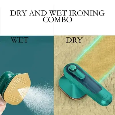 Picture of Mini Steam Iron with Fast Heat Technology | MNK SHOP (Green)