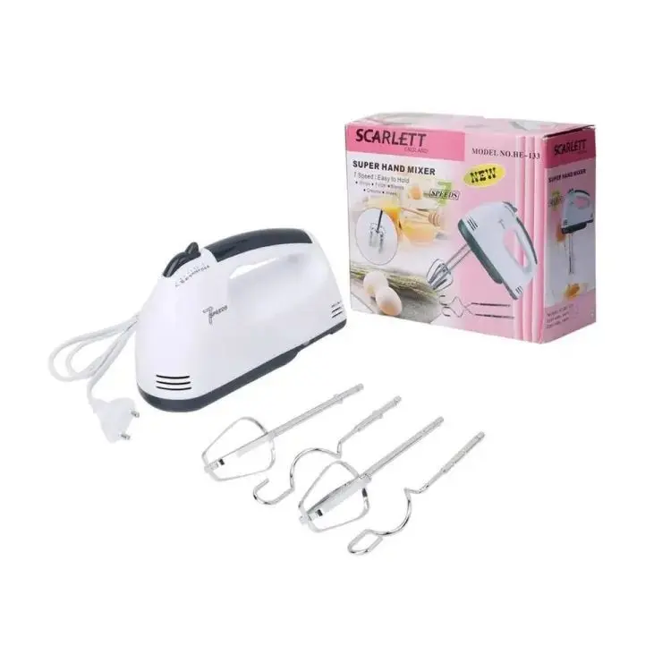 Picture of SCARLETT HE-133 Portable Electric Mixer | MNK SHOP (White)