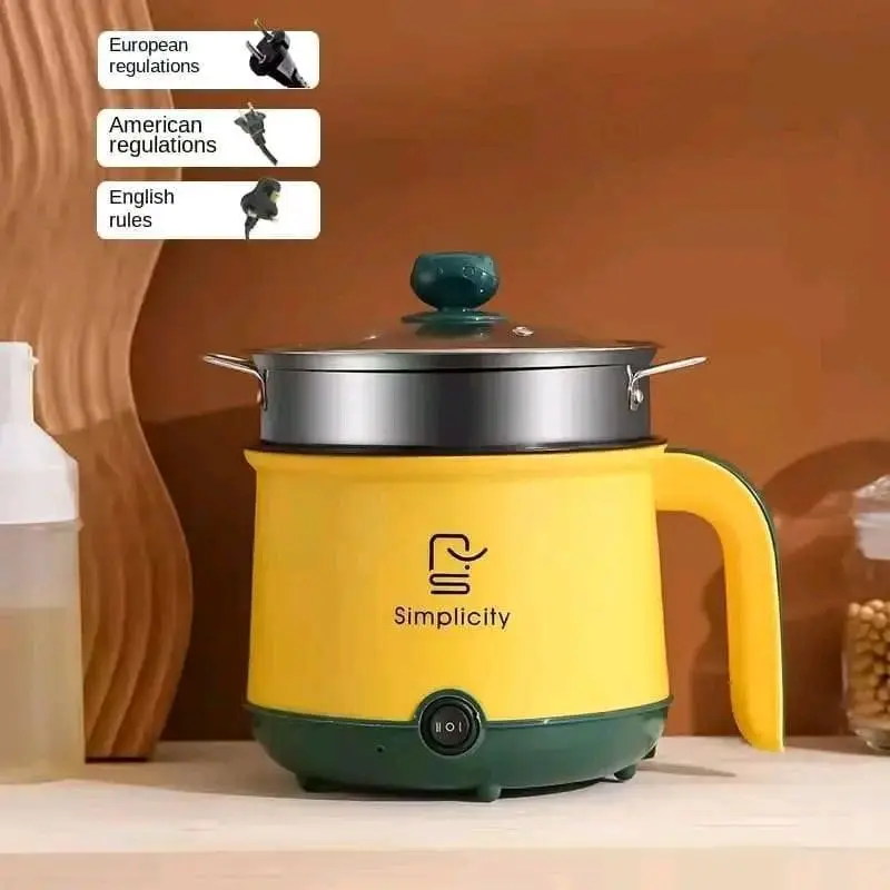 Picture of Efficient Portable Electric Cooker Pot | MNK SHOP (Yellow)