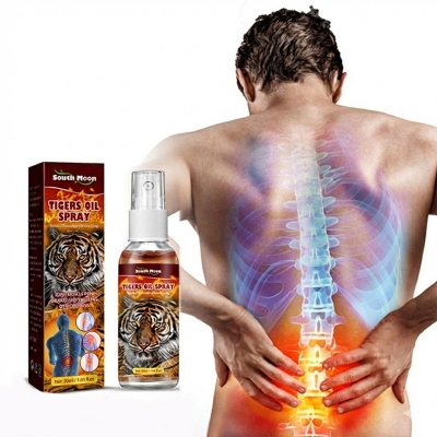Picture of Tiger Oil Spray Rheumatic Soreness Relief Treatment Tiger Massage Oil