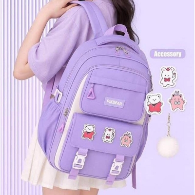 Picture of New Espiral CLINTON Outer Space Planets Moon Stars Universe Toddler Kid Boys Girls Children's School Bags, School Bags for Boys and Girls with Waterproof Bag