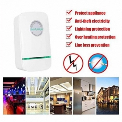 Picture of Power Saver Energy Saver Device, 6 Pack Smart Power Saver Pro Electricity Saving Box for Household Office Market US Plug