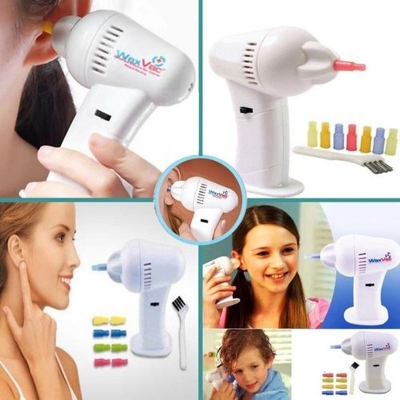 Picture of Portabler Electric Ear Cleaner Product Vacuum Ear Wax Earwax Removal Soft Safety Head Ear Care Tool Health Care For Adults Kids