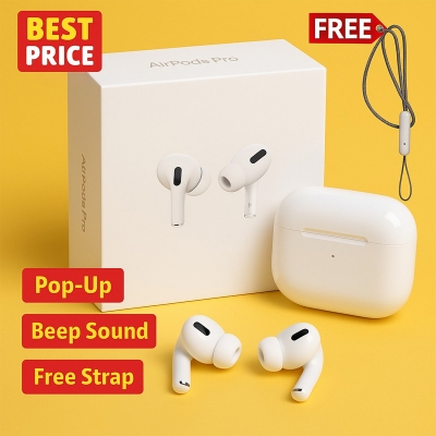 Picture of AirPods Pro 2nd genaration Made in Dubai Wireless Charging Bluetooth Earbuds