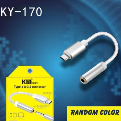 Picture of USB Type C to 3.5MM Audio Adapter Stereo Headphone Converter for Earphones and Headsets