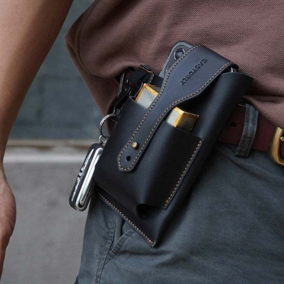 Picture of Mobile phone bag mens construction site work mens waist packaging mobile phone bag
