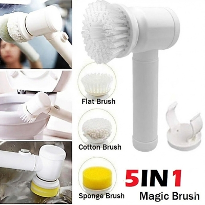 Picture of Electric Cleaning Brush 5 in 1 Magic Brush Wash Basin/Sink/Wash Basin/Bath & Shower