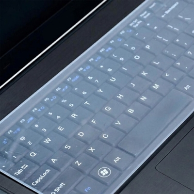 Picture of Universal Clear Computer Keyboard Protective Film Protector Cover Skin for 14/15inch Laptop Notebook Anti-dust Waterproof-Transparent