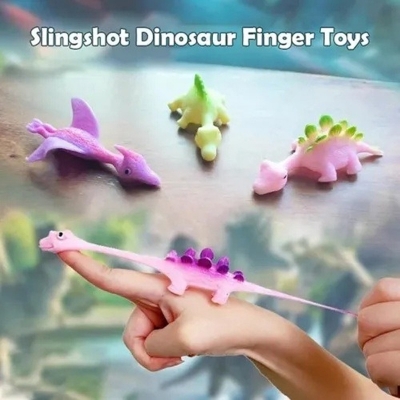 Picture of Set of 2 Funny Dinosaur Decompression Toys – Perfect Kids' Birthday Gift