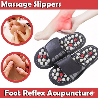 Picture of ফুট ম্যাসেজ স্যান্ডেল - Foot Massage Slippers Sandal Rotating Acupuncture Points For Women Men