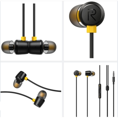 Picture of Realme Buds 2 magnet Earphone with Mic Buds Headphone