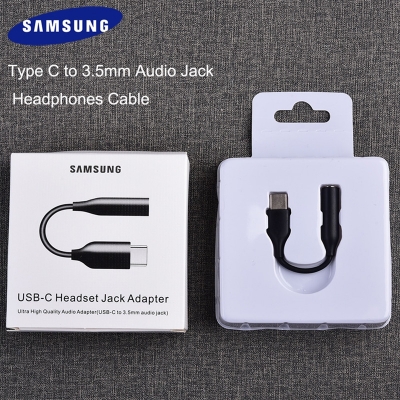 Picture of Samsung Type C to 3.5mm Audio Adapter Converter for Headphones High Quality Sound Durable Metal Shell