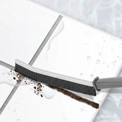 Picture of Gap Cleaning Brush Durable Grout Cleaner Brush Household Tile Joints Grout Cleaning Brush for Shower Floor Lines Cleaning Tools