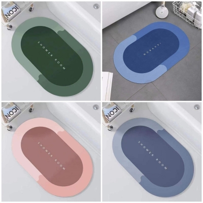 Picture of High Quality Absorbency Non-Slip Bathroom Rug - Quick Dry Door Mat Carpet (1PCS)