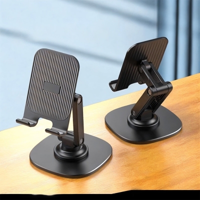 Picture of Multifuctional Mobile Stand for All Android & I Phone with Adjustable Mini Stand - 360° Rotating Phone Holder for Mobile Device