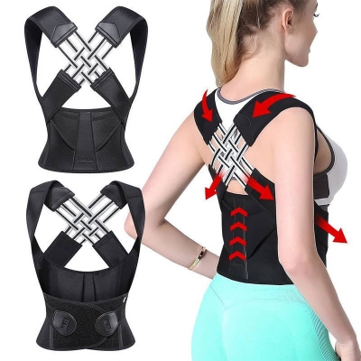 Picture of New Premium Adjustable Back Posture Corrector Belt for Women Men and Woman