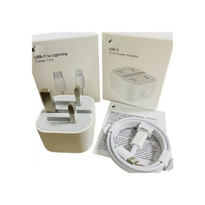Picture of For 20W USB C Power Adapter Charger FOR iphone 14/13/12/11/X with type c to lightg cable Three pin