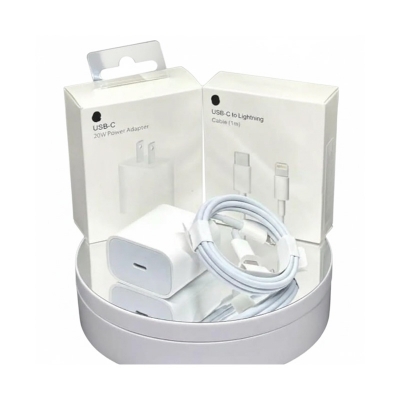 Picture of for iphone 20W PD Premium quality Fast Charger Adapter with USB-C to Lighting Cable For 13 pro max/13 pro/13/13 mini/ 12 pro max, 12 pro, 12, 12 mini, 11 pro max, 11 pro, 11