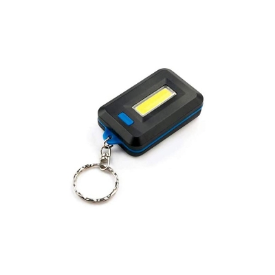 Picture of Mini LED Flashlight Keychain 3 Modes Emergency Portable Pocket COB Torch Lamp for Outdoor Camping Hiking Backpack Light Emergency Light Sticks Multicolor