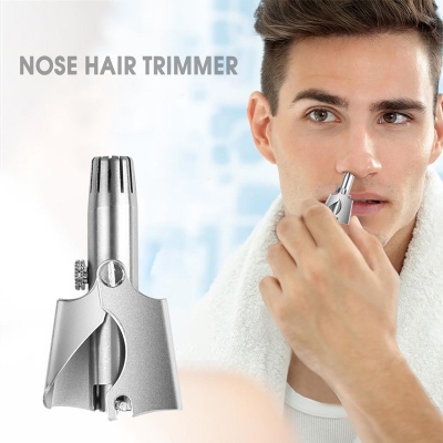 Picture of Manual Washing Nose Trimmer Device, Mechanical Nose Hair Trimmer Shaving And Hair Removal Tool