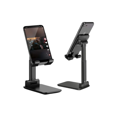 Picture of Universal Ergonomic Collapsible Adjustable Mobile Stand Desktop Tablet Mobile Phone Holder